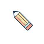 Yellow pencil icon