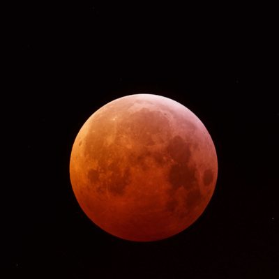 Lunar eclipse. / Photo: David Hajnal