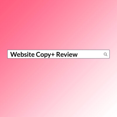 Website Copy+ Review
